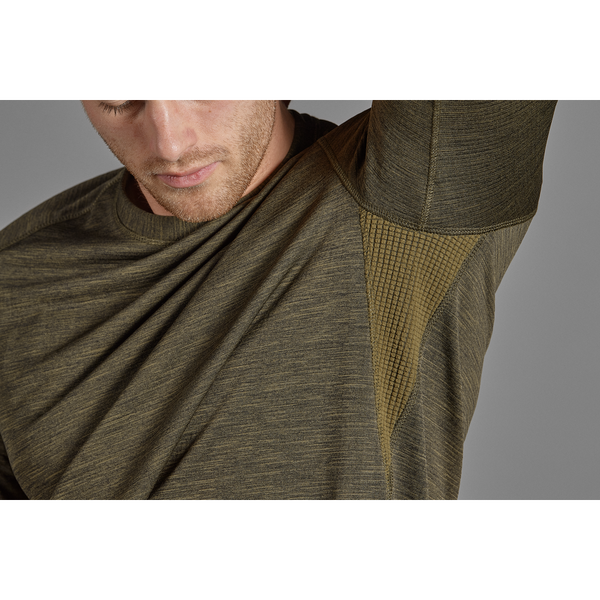Tricou Seeland Active L/S Pine Green