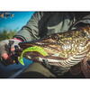 FishUp Wizzle Shad 8cm #055 Chartreuse Black