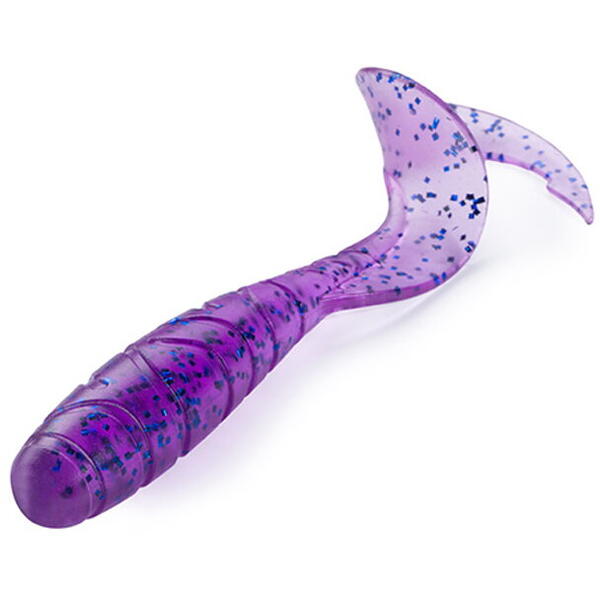 FishUp Mighty Grub 13.3cm #043 Watermelon Brown Black