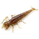 FishUp Diving Bug 5cm #045 Green Pumpkin Red & Black