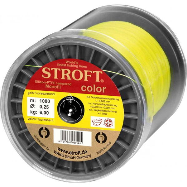 Fir Stroft Color Galben Fluo 0.30mm 1000m