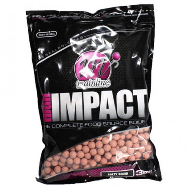 Mainline High Impact Boilies Salty Squid 15mm 3kg