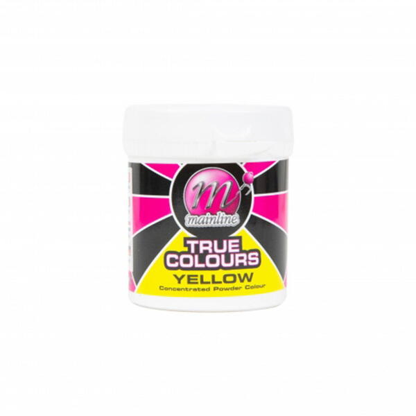 Mainline Tru Colours Powdered Dyes Yellow 25g