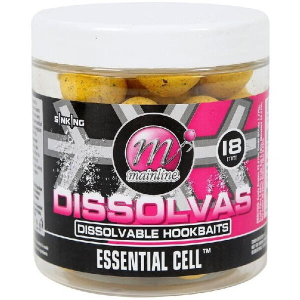 Mainline Dissolvas  Hookbaits Essential Cell 18mm