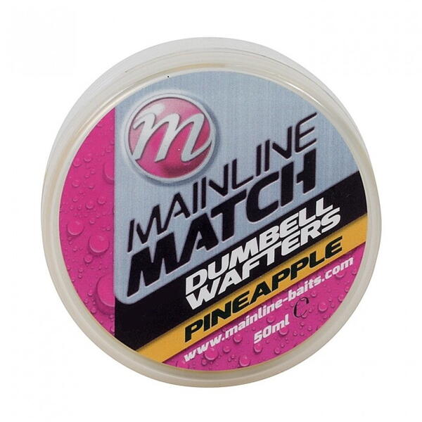 Mainline Match Dumbell Wafters Yellow Pineapple 8mm