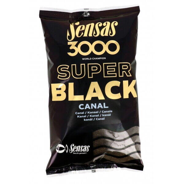 Sensas Nada 3000 Super Black Canal 1Kg