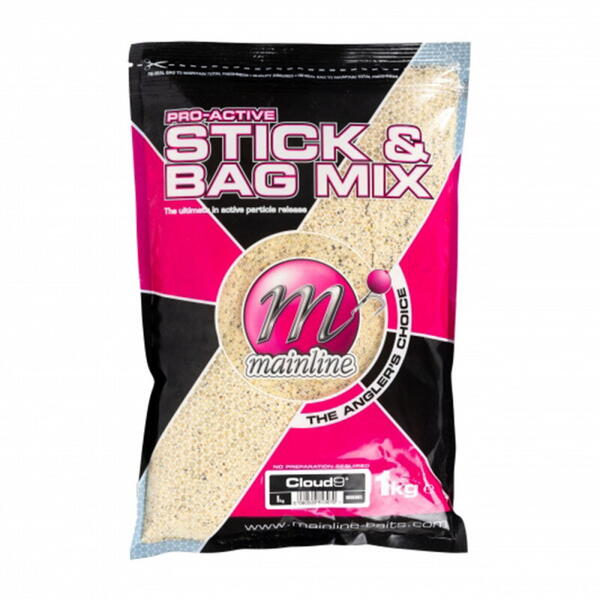 Mainline Pro-Active Stick & Bag Mix Cloud9 1kg