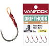 Carlige Vanfook DRS-40F Drifthook Fine Wire Fusso Black Hooks nr.12