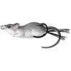 Vobler Live Target Hollow Mouse Walking Bait 9cm 28g Grey White