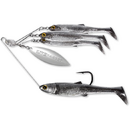 Live Target Minnow Rig Spinnerbait Large 14g Smoke Silver