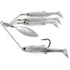 Live Target Minnow Rig Spinnerbait Small 11g Pearl White Silver