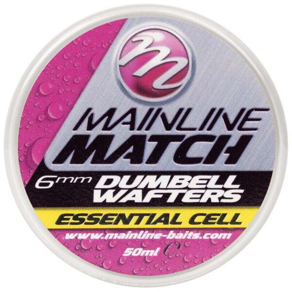 Mainline Wafters Match Dumbell Yellow Essential Cell 6mm