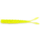 Mustad Finesse Pilo-Pilo Split Tail 5cm Clear Chartreuse 12buc