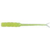 Mustad Finesse Bachi-Bachi Hellgrammite Tail 5cm Clear Chartreuse 12buc