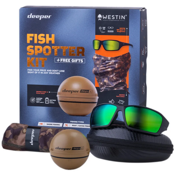 Sonar Deeper Chirp+ 2 Fish Spotter Kit
