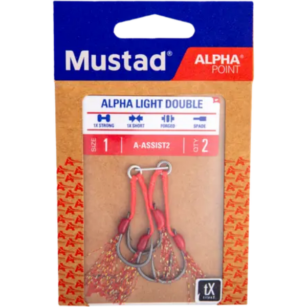 Carlig Mustad Alpha Light Double Assist Rig nr.4 2buc