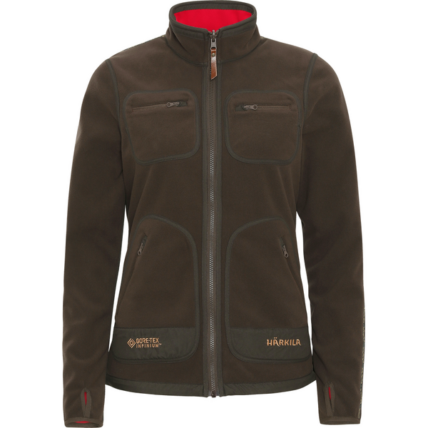 Harkila Kamko Fleece Women Brown/Red