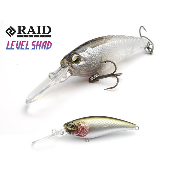 Vobler Raid Level Shad 5.3cm 4.3g 027 Bait Japan