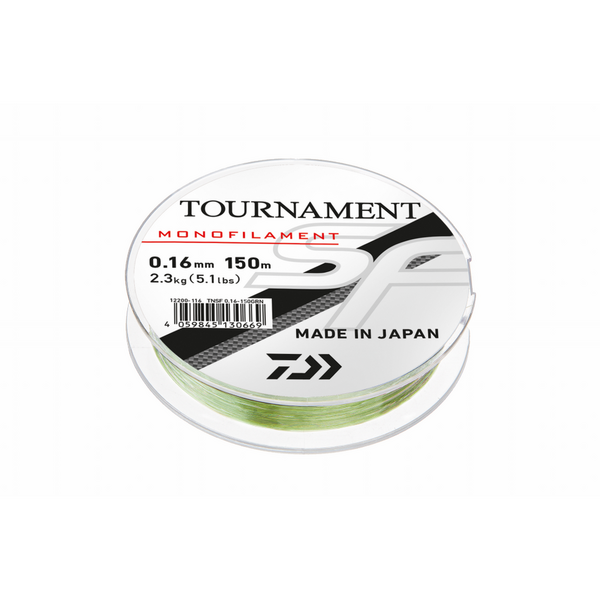 Fir Daiwa Tournament SF 0.16mm 2.3kg 150m Green Transparent