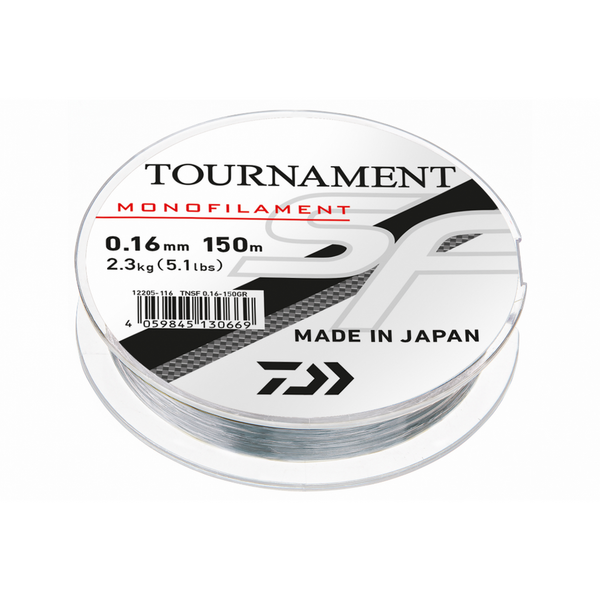 Fir Daiwa Tournament SF 0.16mm 2.3kg 150m Grey Transparent