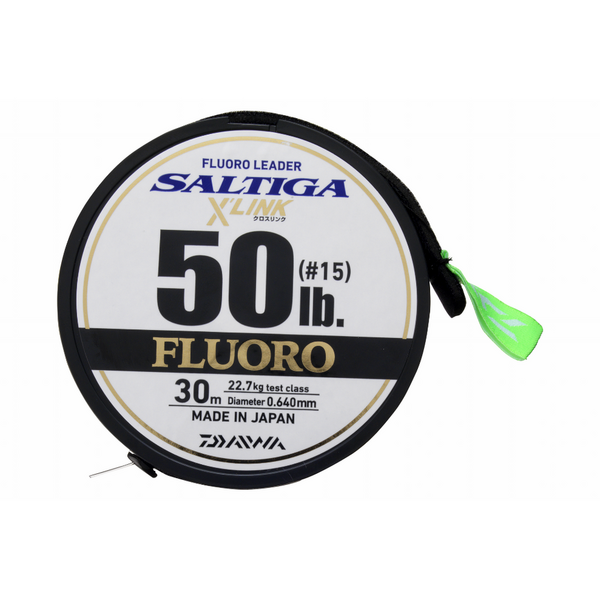 Fir Daiwa Saltiga X'Link Fluorocarbon 0.23mm 8lbs 30m