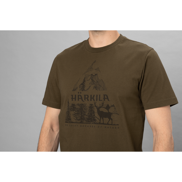Tricou Harkila Nature S/S Willow Green