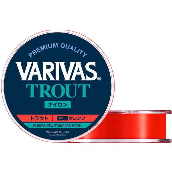 Fir Varivas Trout Nylon Orange 100m 0.128mm 2.5lb