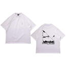 Tricou Jackall Graphic Tee Water Side White marime L