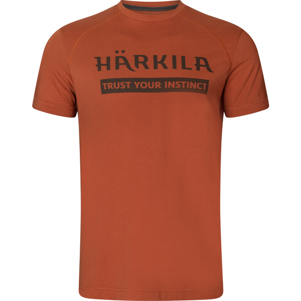Tricou Harkila Logo S/S Arabian spice