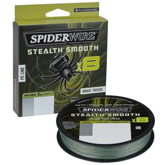 Fir Spiderwire Stealth Moss Green 0.11mm 10.3kg 150m
