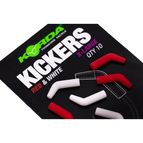 Korda Kickers X-Large Red/White 10buc