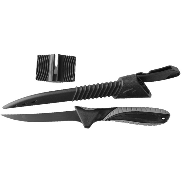 Cutit DAM Fishing Knife Inc. Sharpener 15.2cm Ascutitoare