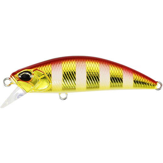 Vobler Duo Spearhead Ryuki 50S 5cm 4.5g UV Red Gold Zebra Glow