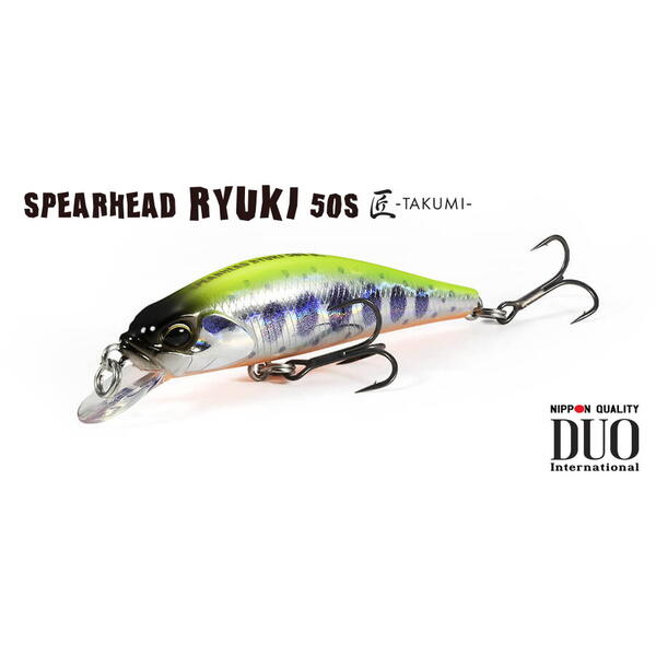 Vobler Duo Spearhead Ryuki 50S Takumi 5cm 4g Peach Gold Yamame