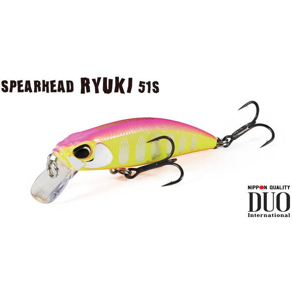 Vobler Duo Spearhead Ryuki 51S 5.1cm 5.5g Pink Yamame