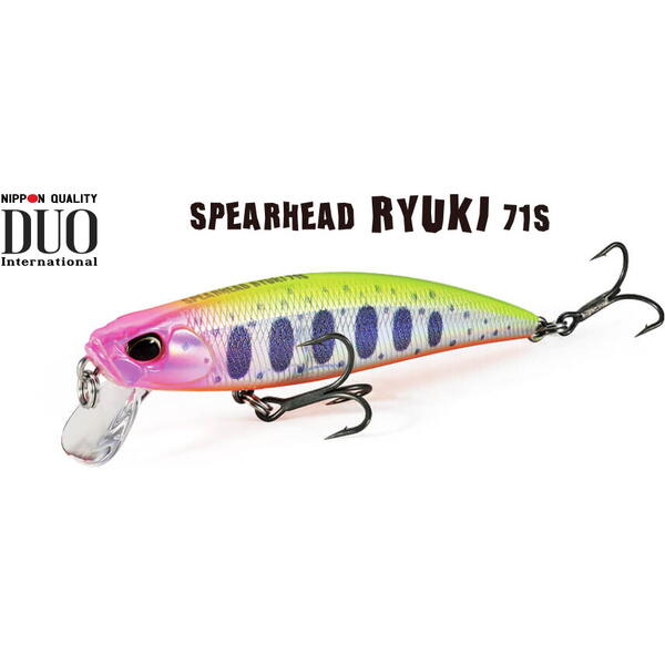 Vobler Duo Spearhead Ryuki 71S 7.1cm 10g Yamame Red Belly