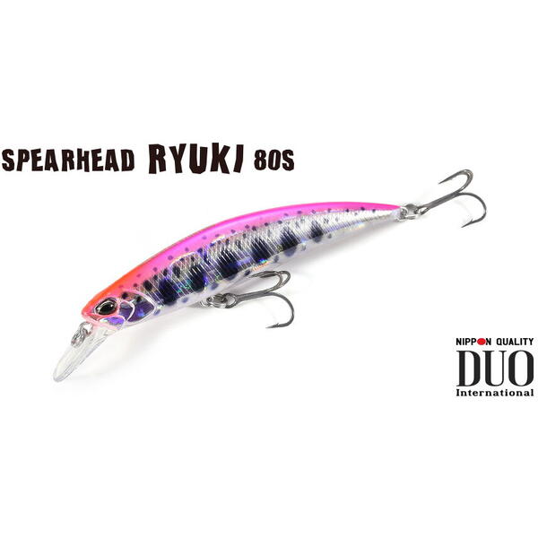 Vobler Duo Spearhead Ryuki 80S 8cm 12g UV RGG Yamame OB