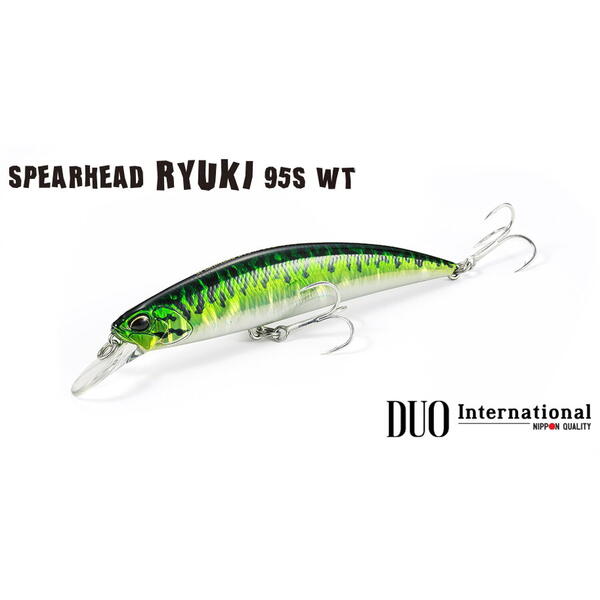 Vobler Duo Spearhead Ryuki 95S WT 9.5cm 17g ADA0037 Sardine Noir