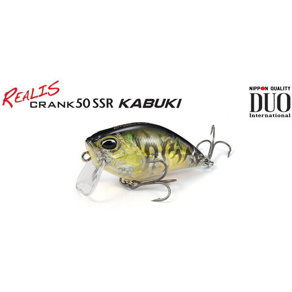 Vobler Duo Realis Crank 50SSR Kabuki 5cm 8.5g Vivid Chart