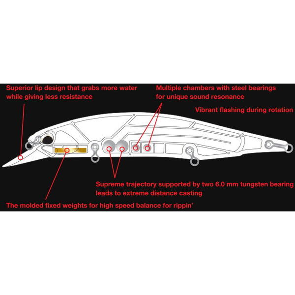 Vobler Duo Realis Jerkbait 120SP 12cm 17.7g Phoenix