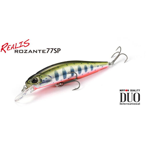 Vobler Duo Realis Rozante 77SP 7.7cm 8.4g Ghost Chart