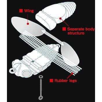 Vobler Duo Realis Shinmushi 4cm 5.7g Mat Chart Bug