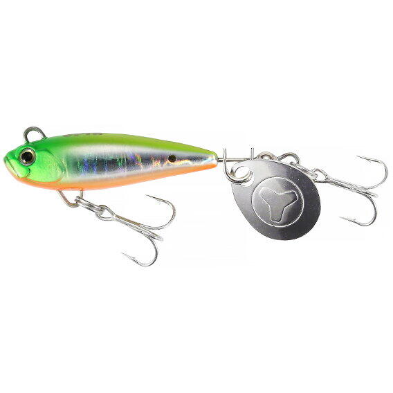 Duo Tetra Works Spin 2.8cm 5g Lime Head Chart OB