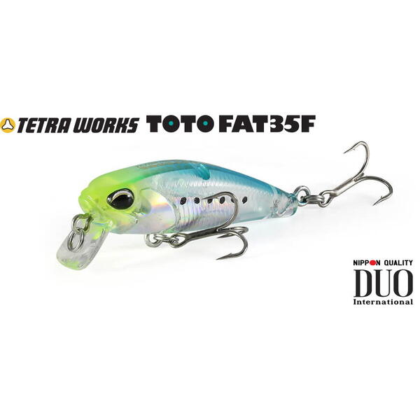 Vobler Duo Tetra Works Toto Fat 35F 3.5cm 1.8g Peachy GT