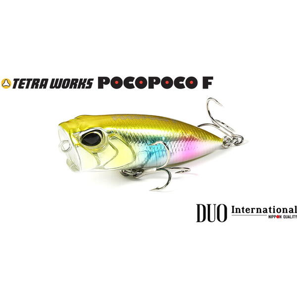 Vobler Duo Tetra Works Pocopoco F 4cm 3g Tiger Shrimp