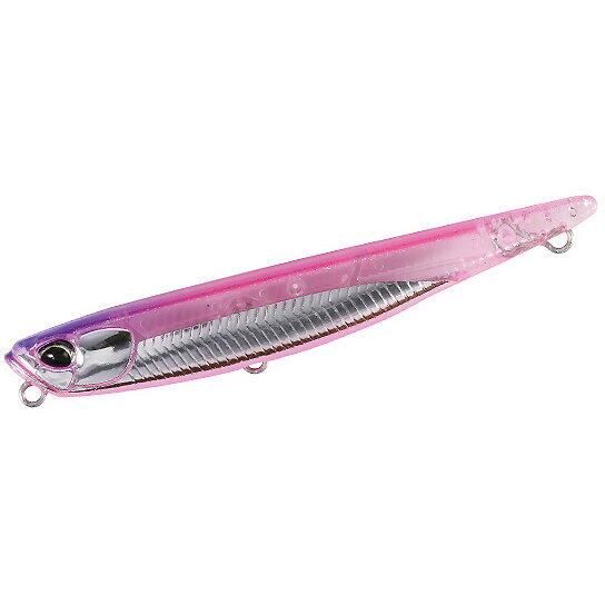 Vobler Duo Bay Ruf Manic Fish 7.7cm 9g UV Clear Pink Silver Flash II