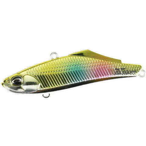 Vobler Duo Bay Ruf Tide VIB 6cm 9.6g UV Gold Rainbow