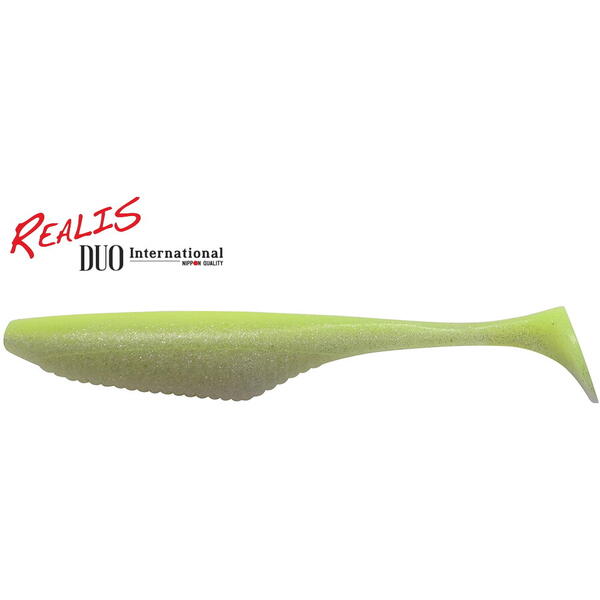 Duo Realis Versa Shad Fat 12.5cm Chartreuse Shad