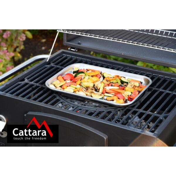 Cattara Tava Grill Din Otel Inoxidabil 34 X 24 cm