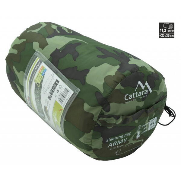 Cattara Sac De Dormit Army 5°C